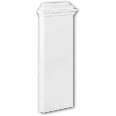 Profhome Decor Profhome 123300 - Pilaster base - weiß - leicht, robust, dimensionsstabil Profhome Decor Profhome 123300 - Pilaster base - weiß - leicht, robust, dimensionsstabil