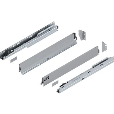 Blum Tandembox antaro M Vollauszug Blumotion 650 mm 65 kg Grau Blum Tandembox antaro M Vollauszug Blumotion 650 mm 65 kg Grau