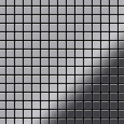 ALLOY Mosaik Fliese Massiv Metall Edelstahl Hochglanz Grau 1,6mm Mosaic-s-s-m 1 Paket mit 10 Matten 1,04 m2 Grau ALLOY Mosaik Fliese Massiv Metall Edelstahl Hochglanz Grau 1,6mm Mosaic-s-s-m 1 Paket mit 10 Matten 1,04 m2 Grau