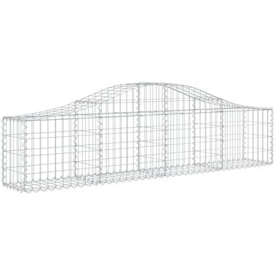vidaXL Gartenbogen-Gabionen - 12 Stück vidaXL Gartenbogen-Gabionen - 12 Stück