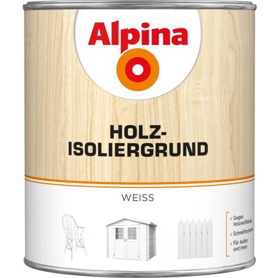 ALPINA Holz-Isoliergrund - weiß - Innen & Außen Holzgrundierung ALPINA Holz-Isoliergrund - weiß - Innen & Außen Holzgrundierung