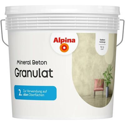 Alpina Granulat Mineral Beton Hellbeige 6 kg Alpina Granulat Mineral Beton Hellbeige 6 kg