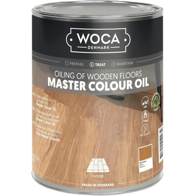 Woca Meister Colour Öl 1, Holzbodenpflege Fußbodenöl für Geölte Holzböden Weiß Woca Meister Colour Öl 1, Holzbodenpflege Fußbodenöl für Geölte Holzböden Weiß