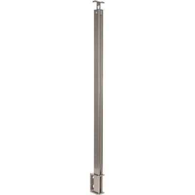 Dieda Geländerstütze Aluminium Montage seitlich 1090 mm Dieda Geländerstütze Aluminium Montage seitlich 1090 mm