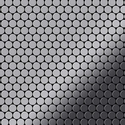 ALLOY Mosaik Fliese Massiv Metall Edelstahl Hochglanz Grau 1,6mm Penny-s-s-m 1 Paket mit 10 Matten 0,88 m2 Grau ALLOY Mosaik Fliese Massiv Metall Edelstahl Hochglanz Grau 1,6mm Penny-s-s-m 1 Paket mit 10 Matten 0,88 m2 Grau