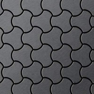 ALLOY Mosaik Fliese Massiv Metall Titan Gebürstet Dunkelgrau 1,6mm Ubiquity-ti-sb 1 Paket mit 10 Matten 0,75 m2 Grau ALLOY Mosaik Fliese Massiv Metall Titan Gebürstet Dunkelgrau 1,6mm Ubiquity-ti-sb 1 Paket mit 10 Matten 0,75 m2 Grau