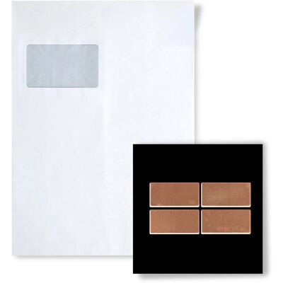 ALLOY Mosaik MUSTER S-Bauhaus-CM Bauhaus Kupfer Gewalzt ALLOY Mosaik MUSTER S-Bauhaus-CM Bauhaus Kupfer Gewalzt