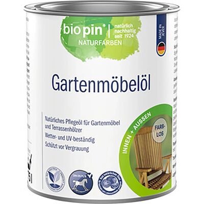 Biopin Gartenmöbelöl Transparent 750 ml Biopin Gartenmöbelöl Transparent 750 ml