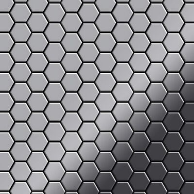 ALLOY Mosaik Fliese Massiv Metall Edelstahl Marine Hochglanz Grau 1,6mm Honey-s-s-mm 1 Paket mit 10 Matten 0,92 m2 Grau ALLOY Mosaik Fliese Massiv Metall Edelstahl Marine Hochglanz Grau 1,6mm Honey-s-s-mm 1 Paket mit 10 Matten 0,92 m2 Grau