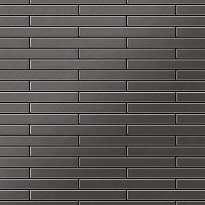 ALLOY Mosaik Fliese Massiv Metall Titan Gebürstet Dunkelgrau 1,6mm Stark Deedee-ti-sb 1 Paket mit 10 Matten 0,63 m2 Grau ALLOY Mosaik Fliese Massiv Metall Titan Gebürstet Dunkelgrau 1,6mm Stark Deedee-ti-sb 1 Paket mit 10 Matten 0,63 m2 Grau