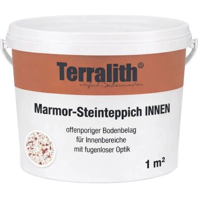 Terralith Edelsteinteppich Jaspis Bianco 1 m² Innen Terralith Edelsteinteppich Jaspis Bianco 1 m² Innen