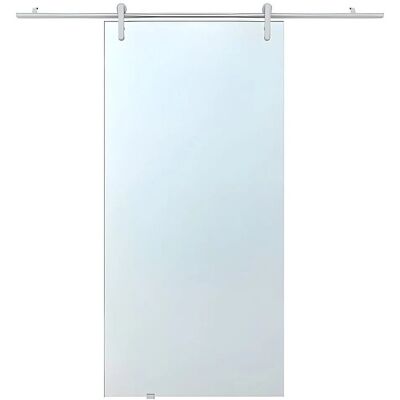 Vente-unique Schiebetür Cleaver Transparent 93 cm Vente-unique Schiebetür Cleaver Transparent 93 cm