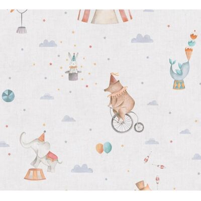 A.S. Creation Bunt Muster Tapete - Kinderzimmer Lilly & Luis - Zirkus - 5.33 qm A.S. Creation Bunt Muster Tapete - Kinderzimmer Lilly & Luis - Zirkus - 5.33 qm