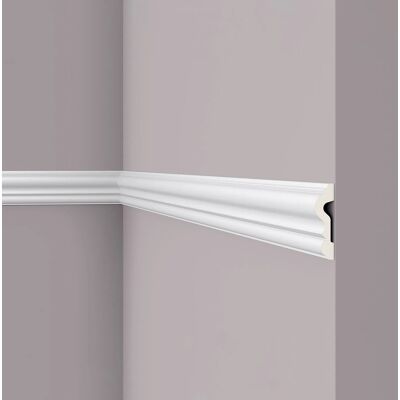 NOEL & MARQUET NMC Z13 ARSTYL Wand- und Friesleiste Zierleiste Stuckleiste 2 m 200 cm x 2,2 cm x 8 cm Weiß NOEL & MARQUET NMC Z13 ARSTYL Wand- und Friesleiste Zierleiste Stuckleiste 2 m 200 cm x 2,2 cm x 8 cm Weiß