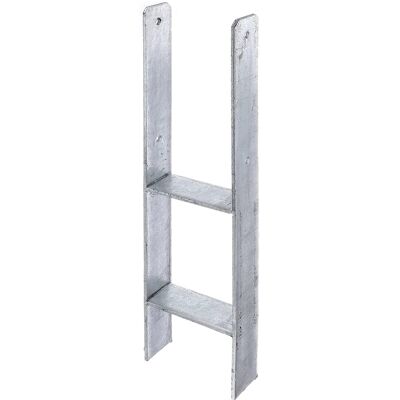 Alberts H-Pfostenträger 141 x 300 / 600 / 60 mm Feuerverzinkt Alberts H-Pfostenträger 141 x 300 / 600 / 60 mm Feuerverzinkt