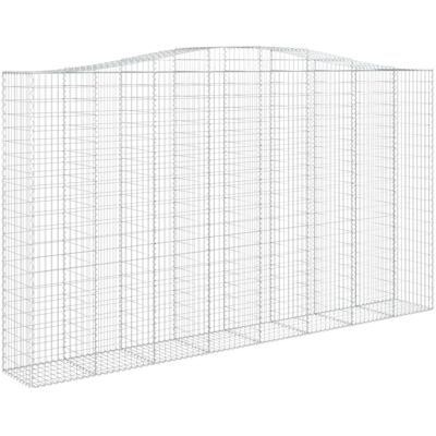vidaXL Bogenförmige Gabionen - Gartenmauer vidaXL Bogenförmige Gabionen - Gartenmauer