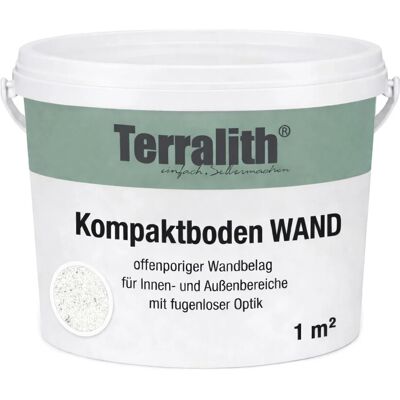 Terralith Kompaktboden Wand Mix Bianco 101 für 1 m² Terralith Kompaktboden Wand Mix Bianco 101 für 1 m²