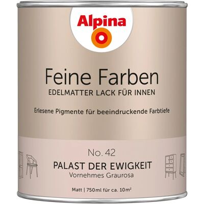 ALPINA - Feine Farben Lack - graurose - matte - Paint ALPINA - Feine Farben Lack - graurose - matte - Paint