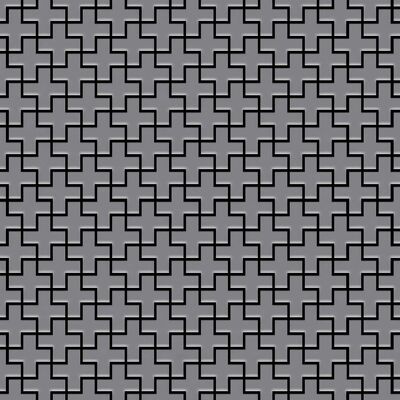 ALLOY Mosaik Fliese Massiv Metall Edelstahl Matt Grau 1,6mm Stark Swiss Cross-s-s-ma 1 Paket mit 10 Matten 0,88 m2 Grau ALLOY Mosaik Fliese Massiv Metall Edelstahl Matt Grau 1,6mm Stark Swiss Cross-s-s-ma 1 Paket mit 10 Matten 0,88 m2 Grau