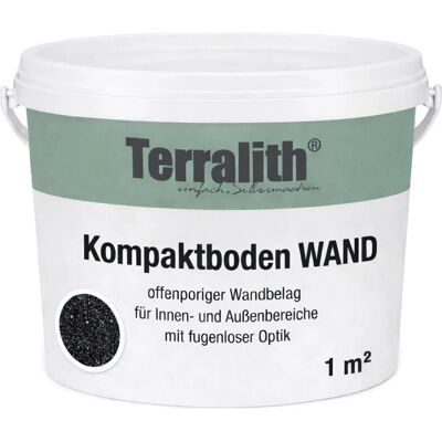 Terralith Kompaktboden Wand Mix Nero 106 für 1 m² Terralith Kompaktboden Wand Mix Nero 106 für 1 m²