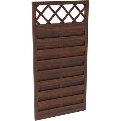 Andrewex Sichtschutzzaun-Element Country Braun,asiert 180 cm x 90 cm Andrewex Sichtschutzzaun-Element Country Braun,asiert 180 cm x 90 cm