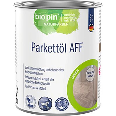 Biopin Parkett-Hartöl AFF Farblos 750 ml Biopin Parkett-Hartöl AFF Farblos 750 ml