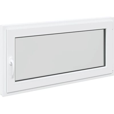 vidaXL Kellerfenster RISOR Weiß 120 x 60 cm PVC und Glas 42047219 vidaXL Kellerfenster RISOR Weiß 120 x 60 cm PVC und Glas 42047219
