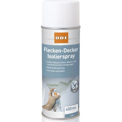 OBI Flecken-Decker Isolierspray Weiß matt 400 ml OBI Flecken-Decker Isolierspray Weiß matt 400 ml