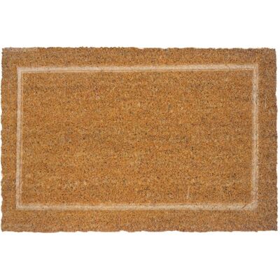 Relaxdays Fußmatte Kokosfaser Natur Rutschfest Wetterfest 60 cm x 40 cm x 1,5 cm 1,9 kg Relaxdays Fußmatte Kokosfaser Natur Rutschfest Wetterfest 60 cm x 40 cm x 1,5 cm 1,9 kg