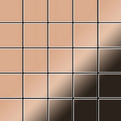 ALLOY Mosaik Fliese Massiv Metall Kupfer Gewalzt Kupfer 1,6mm Stark Century-cm 1 Paket mit 50 Matten 0,5 m2 Kupfer ALLOY Mosaik Fliese Massiv Metall Kupfer Gewalzt Kupfer 1,6mm Stark Century-cm 1 Paket mit 50 Matten 0,5 m2 Kupfer