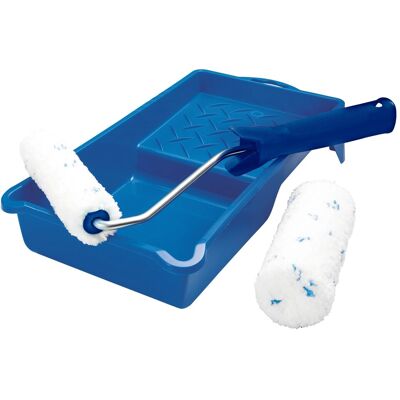 LUX-TOOLS Lasuren-Roller-Set für Dünnschicht-Lasur 4-teilig LUX-TOOLS Lasuren-Roller-Set für Dünnschicht-Lasur 4-teilig