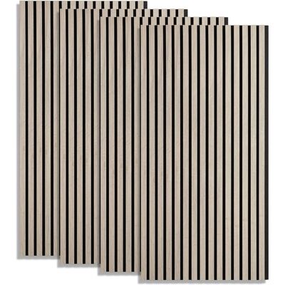 Homestyle4u 4er-Set Akustikpaneele Wandpaneele Panel 60x120 cm Grau 3D 2627 Homestyle4u 4er-Set Akustikpaneele Wandpaneele Panel 60x120 cm Grau 3D 2627