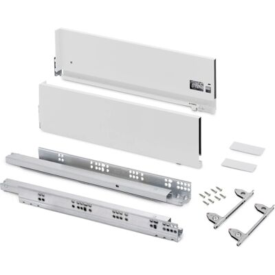 Emuca Modell 3188212 Weißer Stahl Schublade mit 3D Höhenverstellung - Schublade Emuca Modell 3188212 Weißer Stahl Schublade mit 3D Höhenverstellung - Schublade