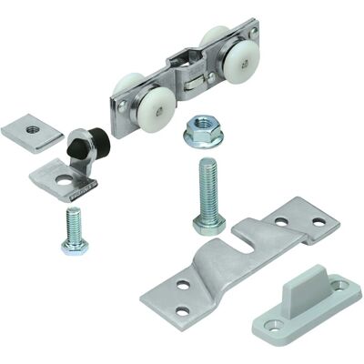 Hettich TopLine 1 Stahl Schiebetür Montageset Hettich TopLine 1 Stahl Schiebetür Montageset