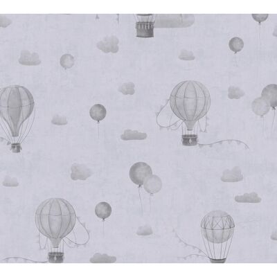 A.S. Creation Vliestapete 770772 Grau Muster Motive Tapete Kinderzimmer Lilly & Luis Wolken - Tapete A.S. Creation Vliestapete 770772 Grau Muster Motive Tapete Kinderzimmer Lilly & Luis Wolken - Tapete
