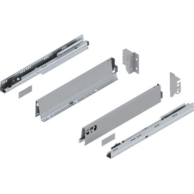 Blum Tandembox antaro M Vollauszug Blumotion 450 mm 65 kg Grau Blum Tandembox antaro M Vollauszug Blumotion 450 mm 65 kg Grau