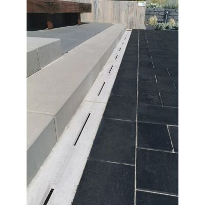 Diephaus Blockstufe 75 cm x 35 cm x 15 cm Grau Diephaus Blockstufe 75 cm x 35 cm x 15 cm Grau