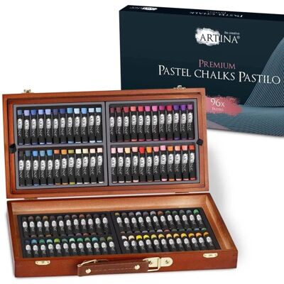 Artina - Pastilo - 96 Farben - weiche Pastellkreiden - Set Artina - Pastilo - 96 Farben - weiche Pastellkreiden - Set