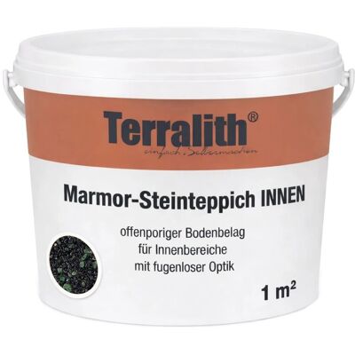 Terralith Edelsteinteppich Aventurin Nero 1 m² Innen Terralith Edelsteinteppich Aventurin Nero 1 m² Innen
