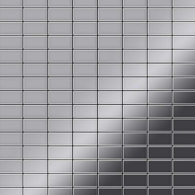 ALLOY Mosaik Fliese Massiv Metall Edelstahl Hochglanz Grau 1,6mm Bauhaus-s-s-m 1 Paket mit 10 Matten 1,05 m2 Grau ALLOY Mosaik Fliese Massiv Metall Edelstahl Hochglanz Grau 1,6mm Bauhaus-s-s-m 1 Paket mit 10 Matten 1,05 m2 Grau