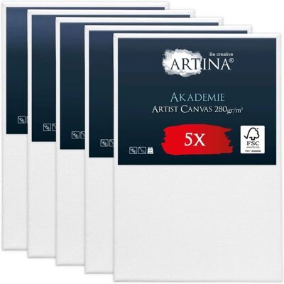 Artina Akademie Keilrahmen 40x60cm FSC 5tlg Artina Akademie Keilrahmen 40x60cm FSC 5tlg