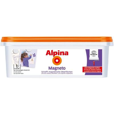 Alpina Magneto magnetische Grundfarbe 1 Liter Alpina Magneto magnetische Grundfarbe 1 Liter