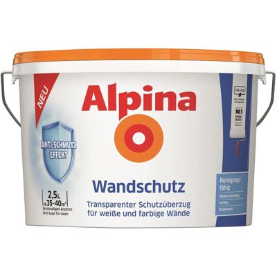 Alpina Schutzanstrich für Wände Transparent 2,5, Alpina Schutzanstrich für Wände Transparent 2,5,