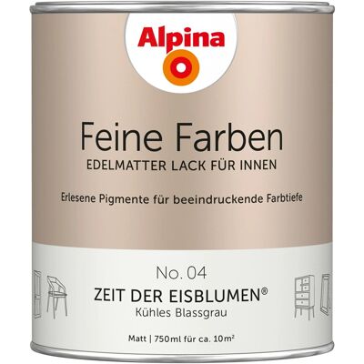 Alpina Blassgrau Lack - Matt Finish für Innenbereich Alpina Blassgrau Lack - Matt Finish für Innenbereich