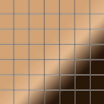 ALLOY Mosaik Fliese Massiv Metall Titan Hochglänzend Kupfer 1,6mm Stark Attica-ti-am 1 Paket mit 10 Matten 0,85 m2 Kupfer ALLOY Mosaik Fliese Massiv Metall Titan Hochglänzend Kupfer 1,6mm Stark Attica-ti-am 1 Paket mit 10 Matten 0,85 m2 Kupfer