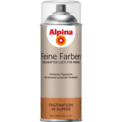 Alpina Feine Farben Sprühlack Faszination in Kupfer 400 ml Alpina Feine Farben Sprühlack Faszination in Kupfer 400 ml
