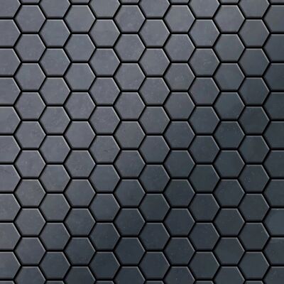 ALLOY Mosaik Fliese Massiv Metall Rohstahl Gewalzt Grau 1,6mm Stark Honey-rs 1 Paket mit 10 Matten 0,92 m2 Grau ALLOY Mosaik Fliese Massiv Metall Rohstahl Gewalzt Grau 1,6mm Stark Honey-rs 1 Paket mit 10 Matten 0,92 m2 Grau