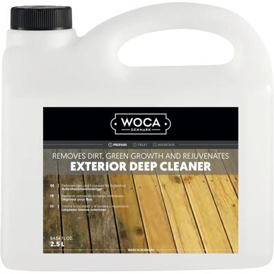 Woca Außenholz Holzreiniger für Außen Ideal für Schmutz Beläge & Graue Patina 2,5, Woca Außenholz Holzreiniger für Außen Ideal für Schmutz Beläge & Graue Patina 2,5,