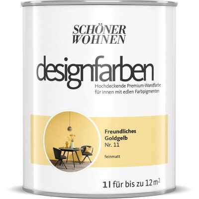 SCHÖNER WOHNEN-GOLDGELB - Wandfarbe SCHÖNER WOHNEN-GOLDGELB - Wandfarbe