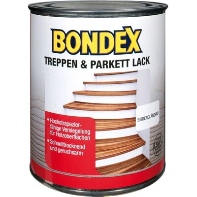 BONDEX Treppen & Parkett Lack - Seidenglänzend - Holzversiegelung BONDEX Treppen & Parkett Lack - Seidenglänzend - Holzversiegelung